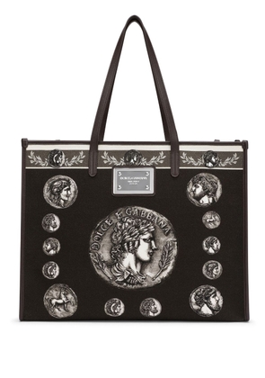 Dolce & Gabbana large coin-print tote bag - HM4RF