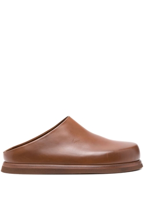 Marsèll Accom leather slippers - Brown