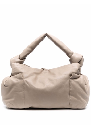 Dorothee Schumacher slouch leather tote bag - Neutrals