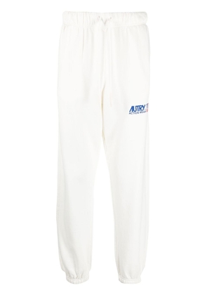 Autry Paim logo-embroidered track pants - White