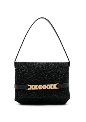 Victoria Beckham chain-detail leather shoulder bag - Black