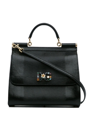 Dolce & Gabbana Pre-Owned Miss Sicily two-way handbag - Black