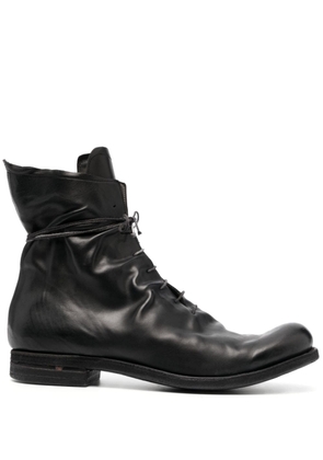 A Diciannoveventitre 07-1 Babycalf lace-up boots - Black