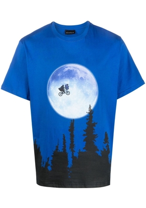 Throwback. E.T. graphic-print T-shirt - Blue