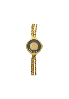 Chopard 1980 pre-owned Happy Diamonds 20mm - Gold