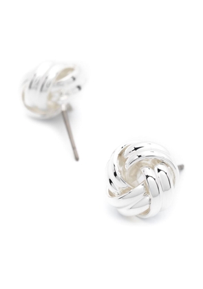 Lauren Ralph Lauren knot stud earrings - Silver