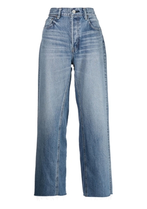 Moussy Vintage high-rise wide-leg jeans - Blue