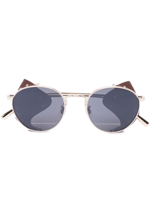 Brunello Cucinelli tinted-lenses round-frame sunglasses - Gold