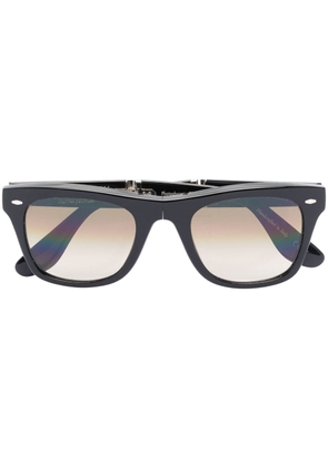 Brunello Cucinelli gradient-lenses square-frame sunglasses - Black