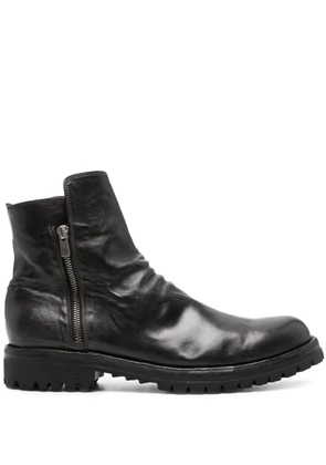 Officine Creative Ikonic 004 35mm leather boots - Black