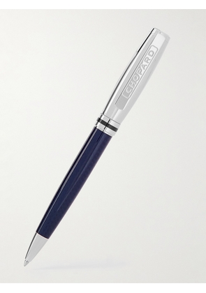 Chopard - Mille Migla Carbon Fibre and Palladium Ballpoint Pen - Men - Blue