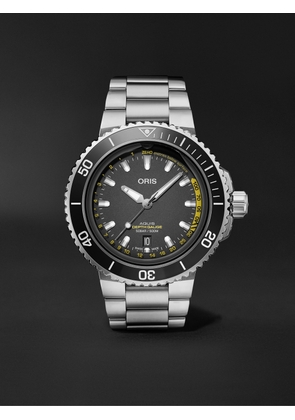 Oris - Aquis Depth Gauge Automatic 45.8mm Stainless Steel Watch, Ref. No. 01 733 7755 4154-Set MB - Men - Black