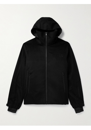 Zegna - Convertible Leather-Trimmed Cashmere Down Hooded Ski Jacket - Men - Black - S