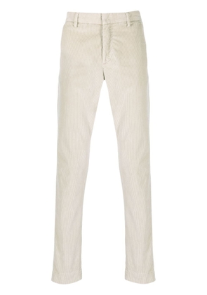 Hand Picked straight-leg corduroy trousers - Neutrals