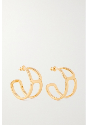 Chloé - Marcie Gold-tone Hoop Earrings - One size