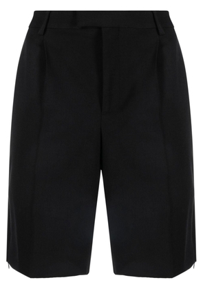 VTMNTS high-waist tailored shorts - Black