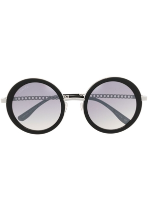 Lancel Adele round-frame sunglasses - Black