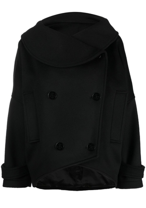 Alexandre Vauthier double-breasted oversized jacket - Black