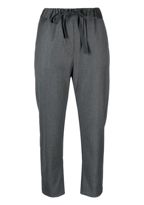 Semicouture drawstring tapered trousers - Grey