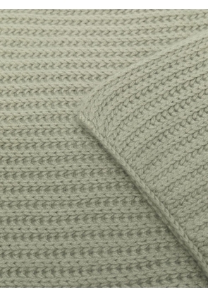 Liska chunky-knit cashmere scarf - Green