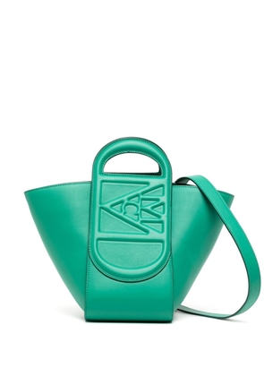 MCM mini Travia leather tote bag - Green