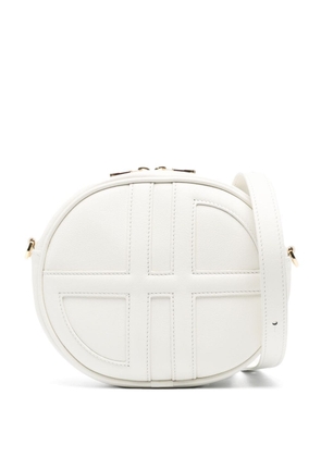 Patou Le JP leather crossbody bag - White