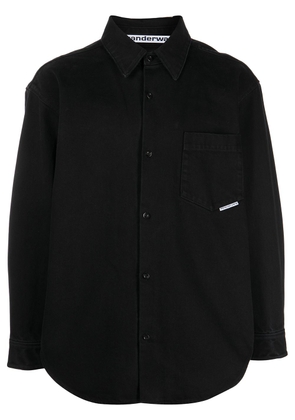 Alexander Wang denim shirt jacket - Black