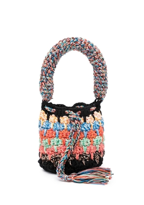 Alanui crochet mini bag - Black