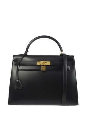 Hermès 1996 pre-owned Kelly 32 Sellier two-way handbag - Black