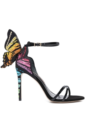 Sophia Webster Chiara rhinestone-embellished sandals - Black