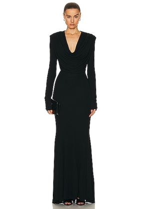 Interior The Shep Gown in Midnight - Black. Size XS (also in ).