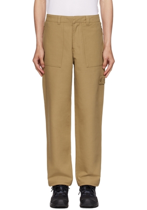 Stone Island Beige Patch Trousers