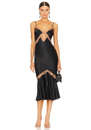 CAMI NYC Florentina Dress in Black. Size 0, 00, 2, 6, 8.