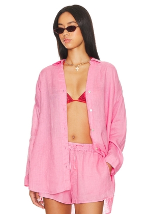 LSPACE Rio Tunic in Pink. Size M/L, XL.