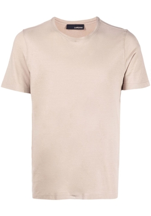 Lardini jersey cotton T-Shirt - Neutrals