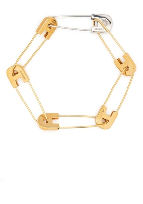 AMBUSH Safety Pin link bracelet - Gold