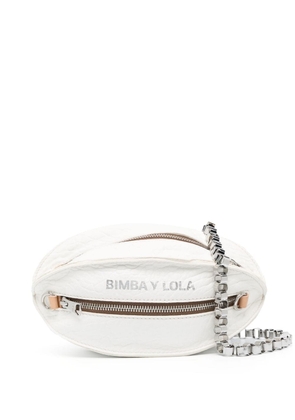 Bimba y Lola small Pelota shoulder bag - White