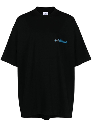 VETEMENTS Only Vetements cotton T-shirt - Black