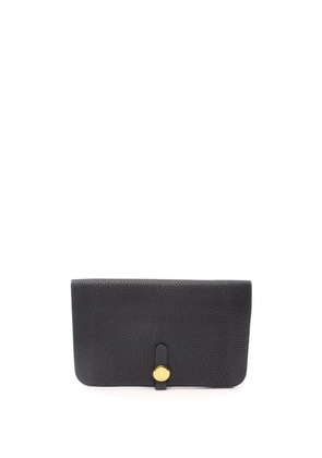 Hermès 2003 pre-owned Dogon Duo GM wallet - Black