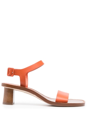 Dear Frances Mane 55mm leather sandals - Orange