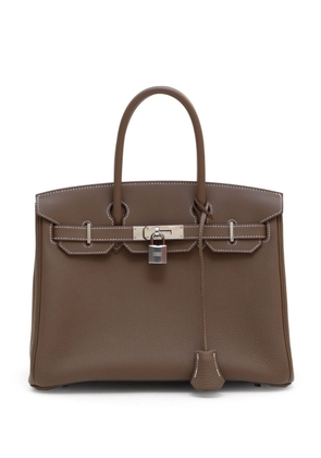 Hermès 2021 pre-owned Birkin 30 handbag - Brown