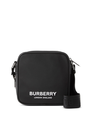 Burberry logo-print ECONYL® crossbody bag - Black