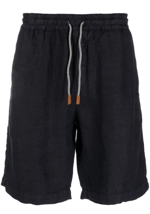 Eleventy drawstring cotton bermuda shorts - Blue
