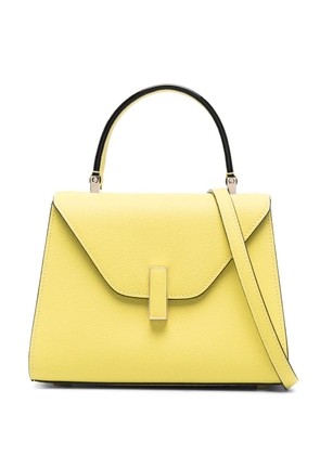 Valextra Iside leather tote bag - Yellow