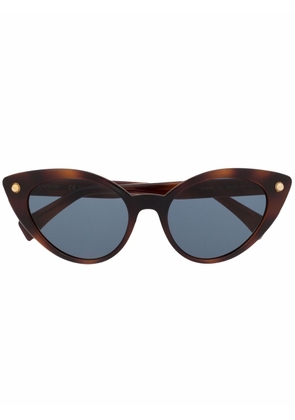 Lanvin cat-eye tortoiseshell effect sunglasses - Brown