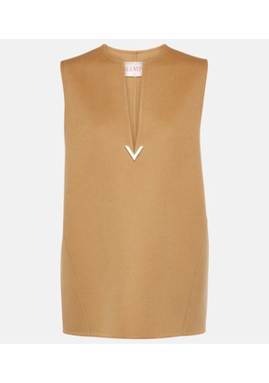 Valentino Wool and cashmere top