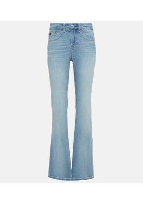 AG Jeans Embroidered flared jeans
