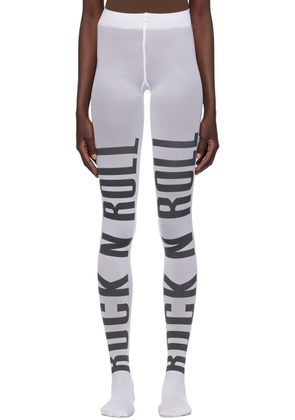 VAQUERA White 'Rock and Roll' Tights