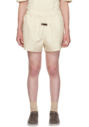 Fear of God ESSENTIALS Off-White Nylon Shorts