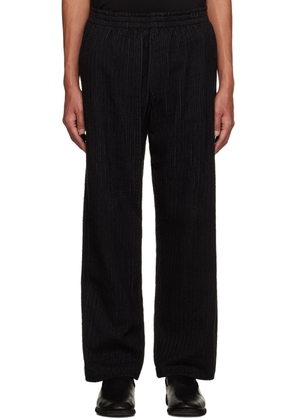 Craig Green Black Stripe Trousers